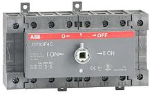 Рубильник реверсивный ABB OT100F4C 4п 100А без ручки картинка